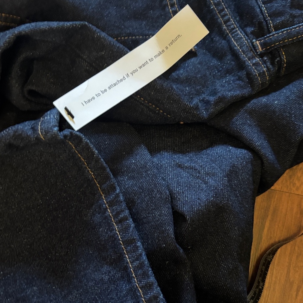 Cynthia High Rise Straight Long Jeans - Picture 4 of 4